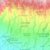 Mapa topográfico Guaymango, altitud, relieve