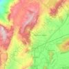 Mapa topográfico Zipaquirá, altitud, relieve