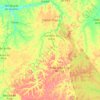 Mapa topográfico Capitão Poço, altitud, relieve