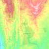 Mapa topográfico Watervale, altitud, relieve