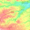 Mapa topográfico Macaíba, altitud, relieve