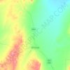 Mapa topográfico Orroroo, altitud, relieve