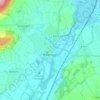 Mapa topográfico Riedlingen (Kernstadt), altitud, relieve