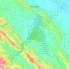 Mapa topográfico Rurrenabaque, altitud, relieve