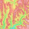 Mapa topográfico 64760, altitud, relieve