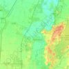 Mapa topográfico 49733, altitud, relieve