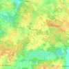 Mapa topográfico Holste, altitud, relieve