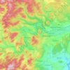 Mapa topográfico Battenberg (Eder), altitud, relieve