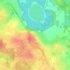 Mapa topográfico Озерецкое, altitud, relieve