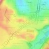 Mapa topográfico Levalle, altitud, relieve