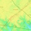 Mapa topográfico San Justo, altitud, relieve