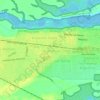 Mapa topográfico 25 de Mayo, altitud, relieve