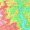 Mapa topográfico 35745, altitud, relieve