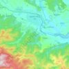 Mapa topográfico Spišská Nová Ves, altitud, relieve