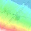 Mapa topográfico Halaula, altitud, relieve