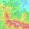Mapa topográfico Tepecoyo, altitud, relieve