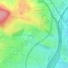 Mapa topográfico Jungfernkopf, altitud, relieve