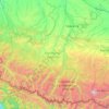 Mapa topográfico Карачаево-Черкесия, altitud, relieve