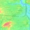 Mapa topográfico 74564, altitud, relieve