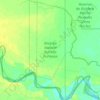 Mapa topográfico Reserva Natural Estricta Formosa, altitud, relieve