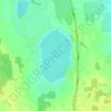 Mapa topográfico Большое Ямское озеро, altitud, relieve