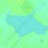 Mapa topográfico Laguna Culú-Culú, altitud, relieve