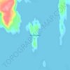 Mapa topográfico Pichit Island, altitud, relieve