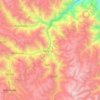 Mapa topográfico Río Tarma, altitud, relieve