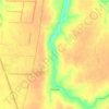 Mapa topográfico Бахарево, altitud, relieve
