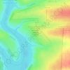 Mapa topográfico Линия разграничения между основной частью Украины и ОРДЛО (отдельными районами Донецкой и Луганской областей), altitud, relieve