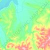 Mapa topográfico Адникан, altitud, relieve
