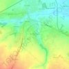 Mapa topográfico Малое Рогачёво, altitud, relieve