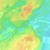 Mapa topográfico Кисловка, altitud, relieve