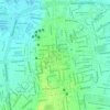 Mapa topográfico Plaza 24 de Septiembre, altitud, relieve