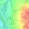 Mapa topográfico Ивашево, altitud, relieve