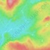 Mapa topográfico Sponge Creek, altitud, relieve