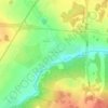 Mapa topográfico Ключёвка, altitud, relieve