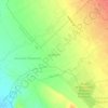 Mapa topográfico Quentavi, altitud, relieve