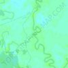 Mapa topográfico Dinagat, altitud, relieve