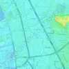 Mapa topográfico Zone 8, altitud, relieve