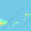 Mapa topográfico Tawi-Tawi, altitud, relieve