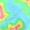 Mapa topográfico Guanay, altitud, relieve